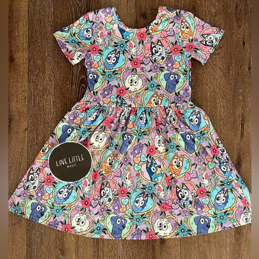 Bluey Themed dress